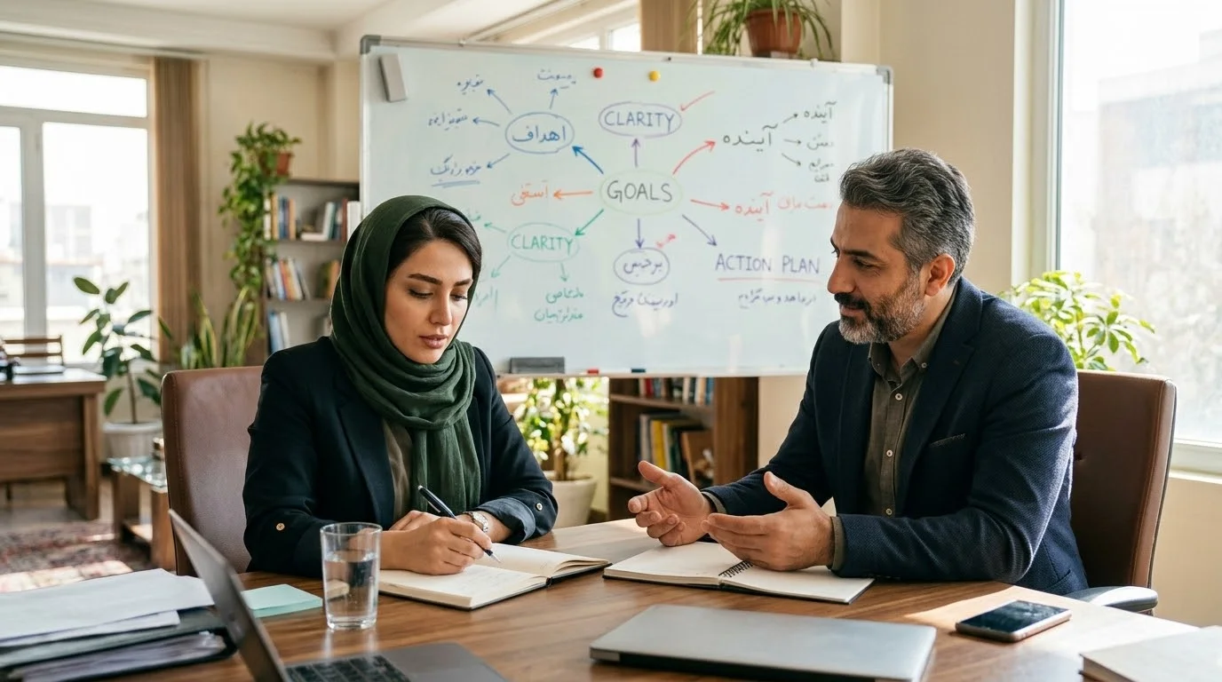 جلسه کوچینگ
اگر میخواهید خودتان راهنمای دیگران در این مسیر باشید